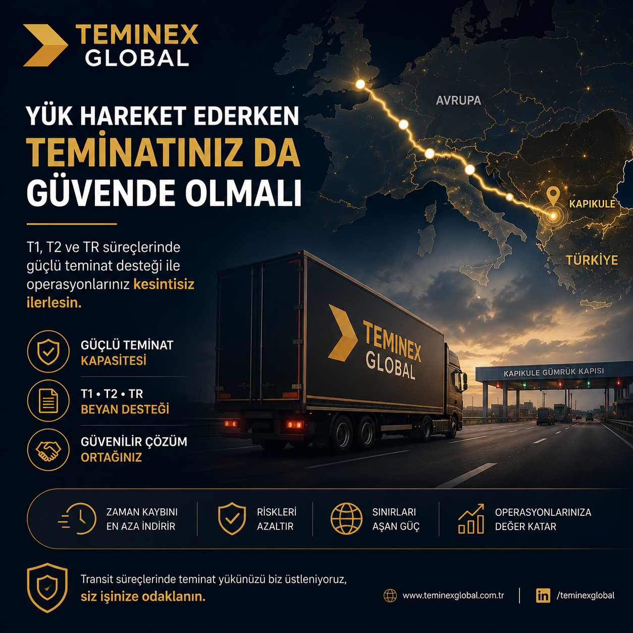 Yük Hareket Ederken Teminatınız Da Güvende Olmalı