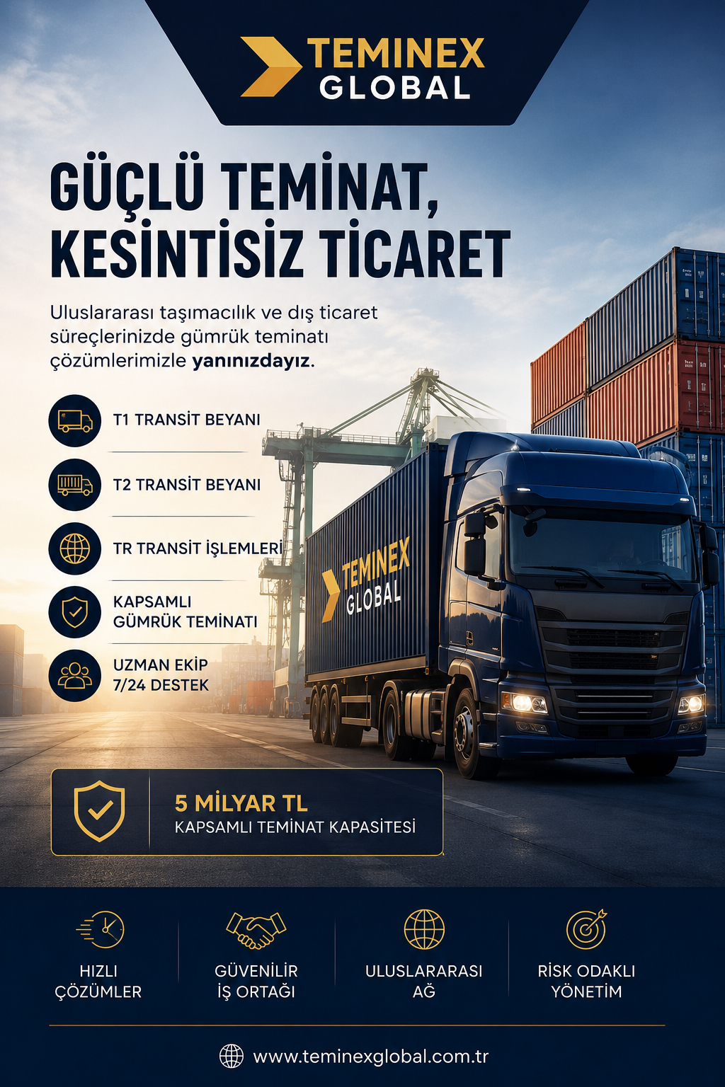 Güçlü Teminat, Kesintisiz Ticaret